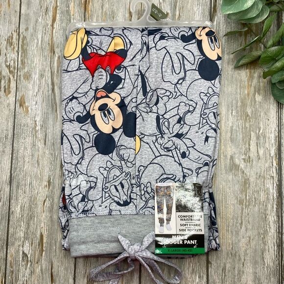Men’s Disney Mickey & Friends Lounge Pajama Jogger Sleep Pants Size XL - Picture 5 of 5